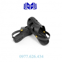 Dép sục tĩnh điện ESD có quai hậu mầu đen