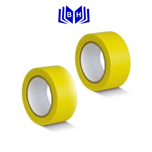 Băng dính dán nền vàng 5cm 33m.