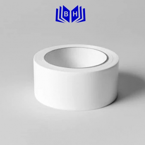 Băng dính dán nền trắng 5 cm 33m