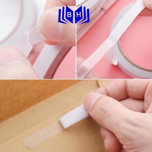 Băng dính 2 mặt 1cm 5m.
