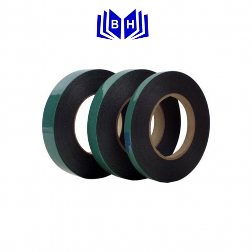 Băng dính xốp xanh 2cm.