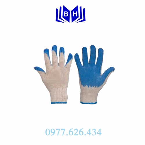 Găng tay Sợi tráng cao su