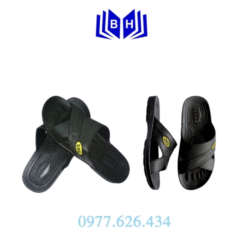 Dép tĩnh điện ESD mầu đen 